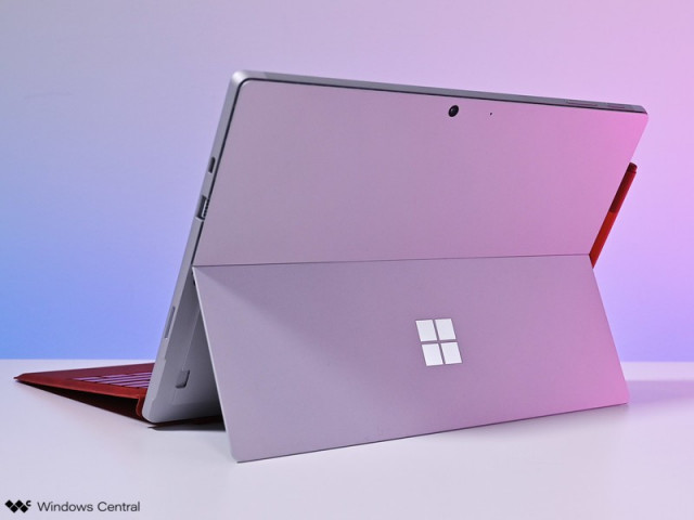 surface pro 7 review rear